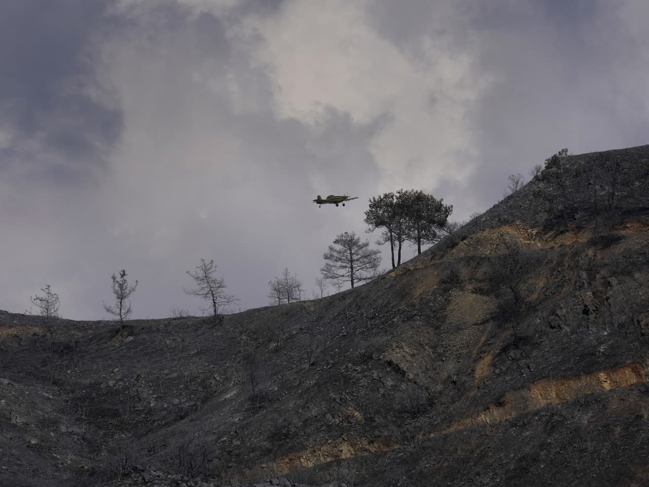 Lesné požiare na Cypre, ktoré sužovali krajinu niekoľko dní 