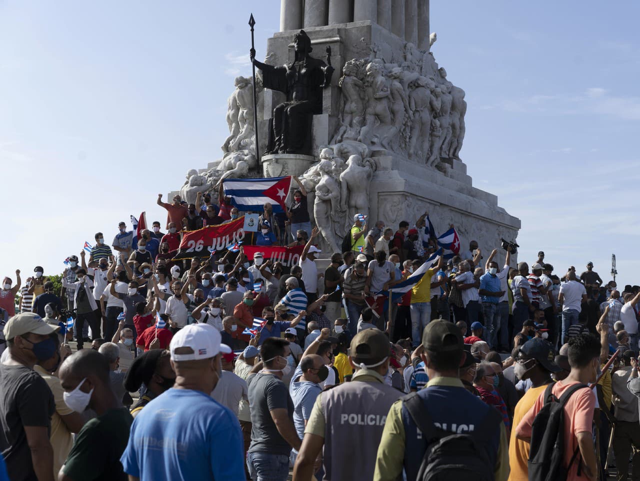 Protest na Kube