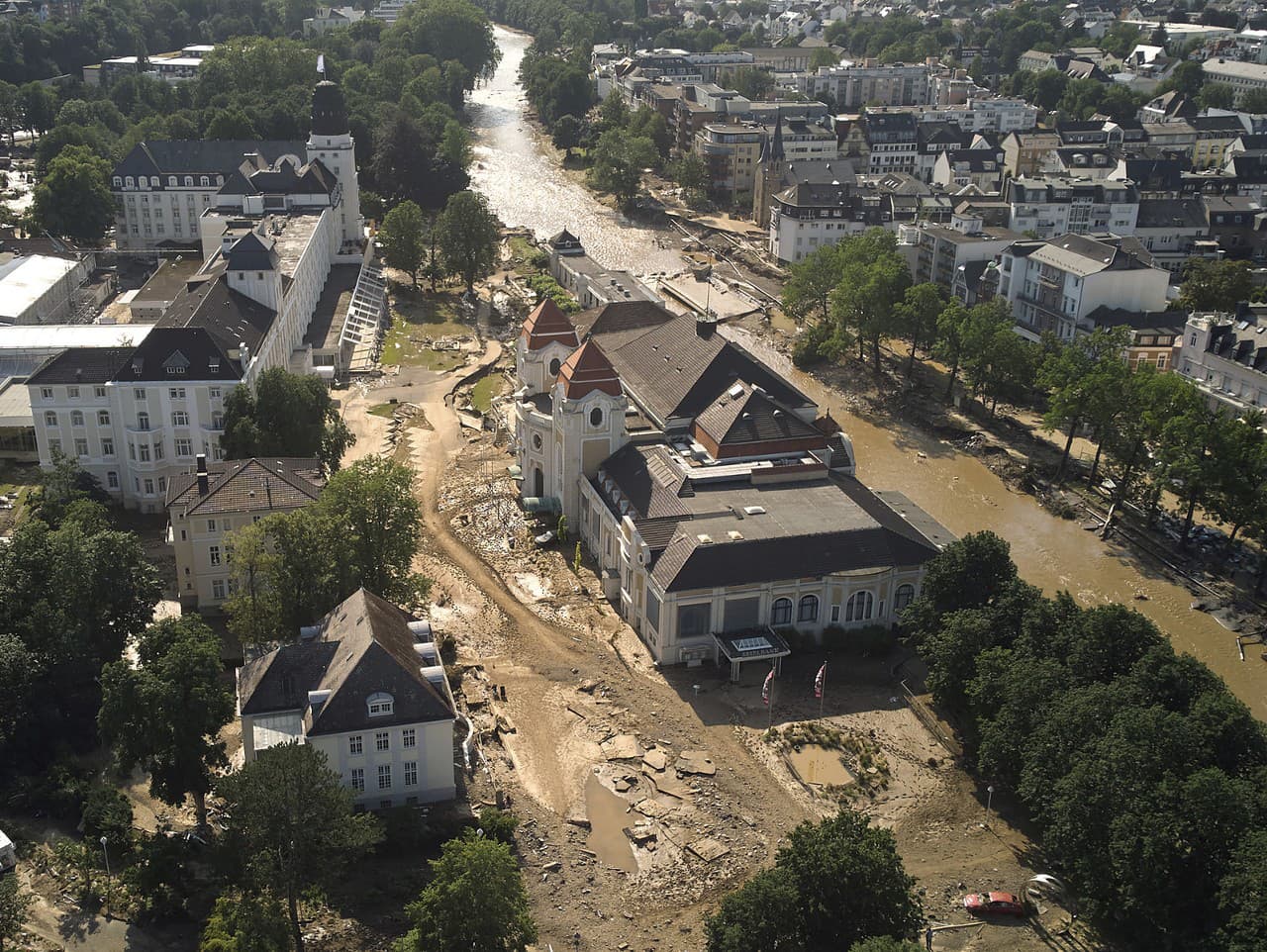 Minulotýždňové povodne si v Nemecku vyžiadali najmenej 175 obetí na životoch