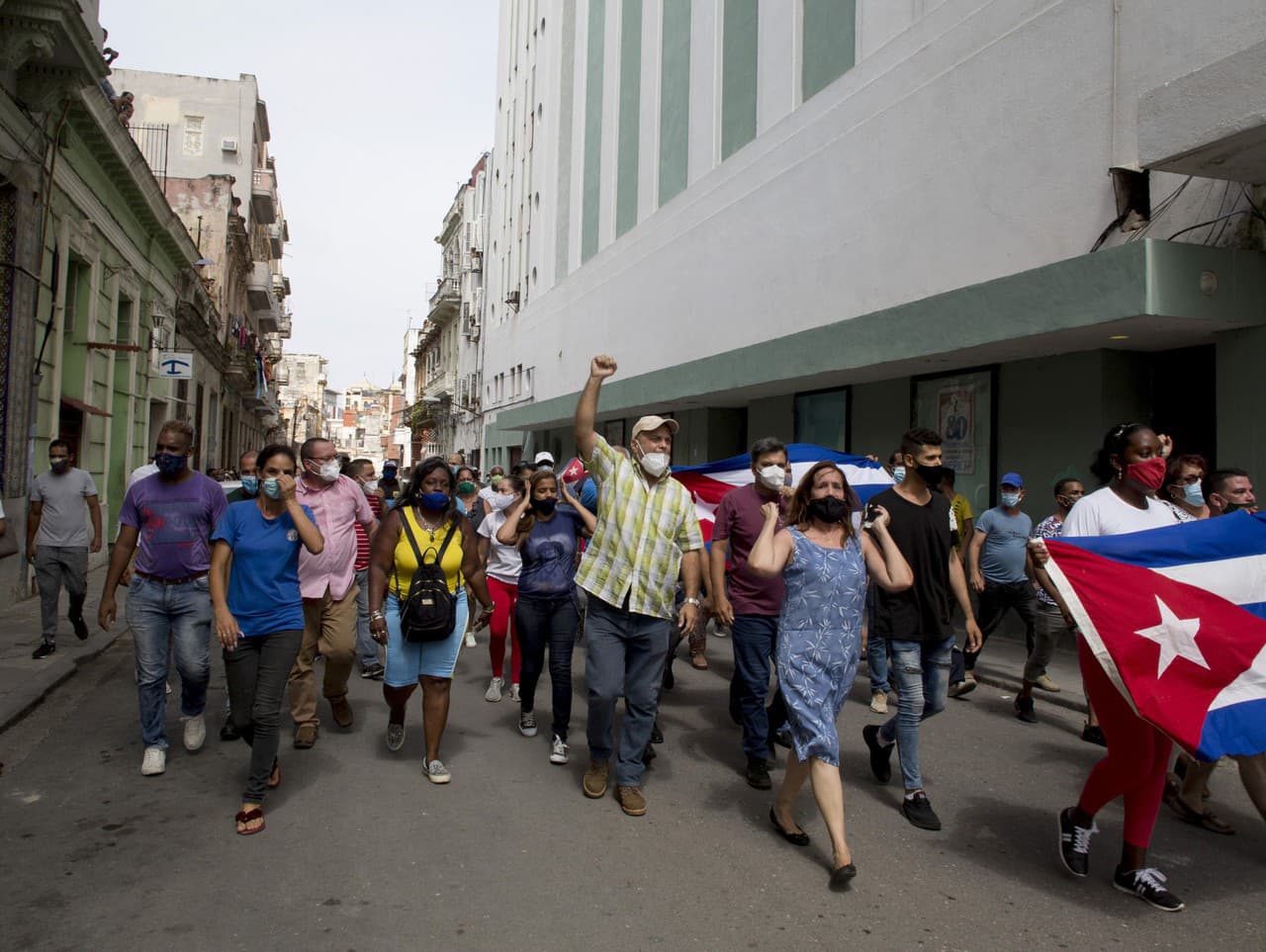 Protesty na Kube