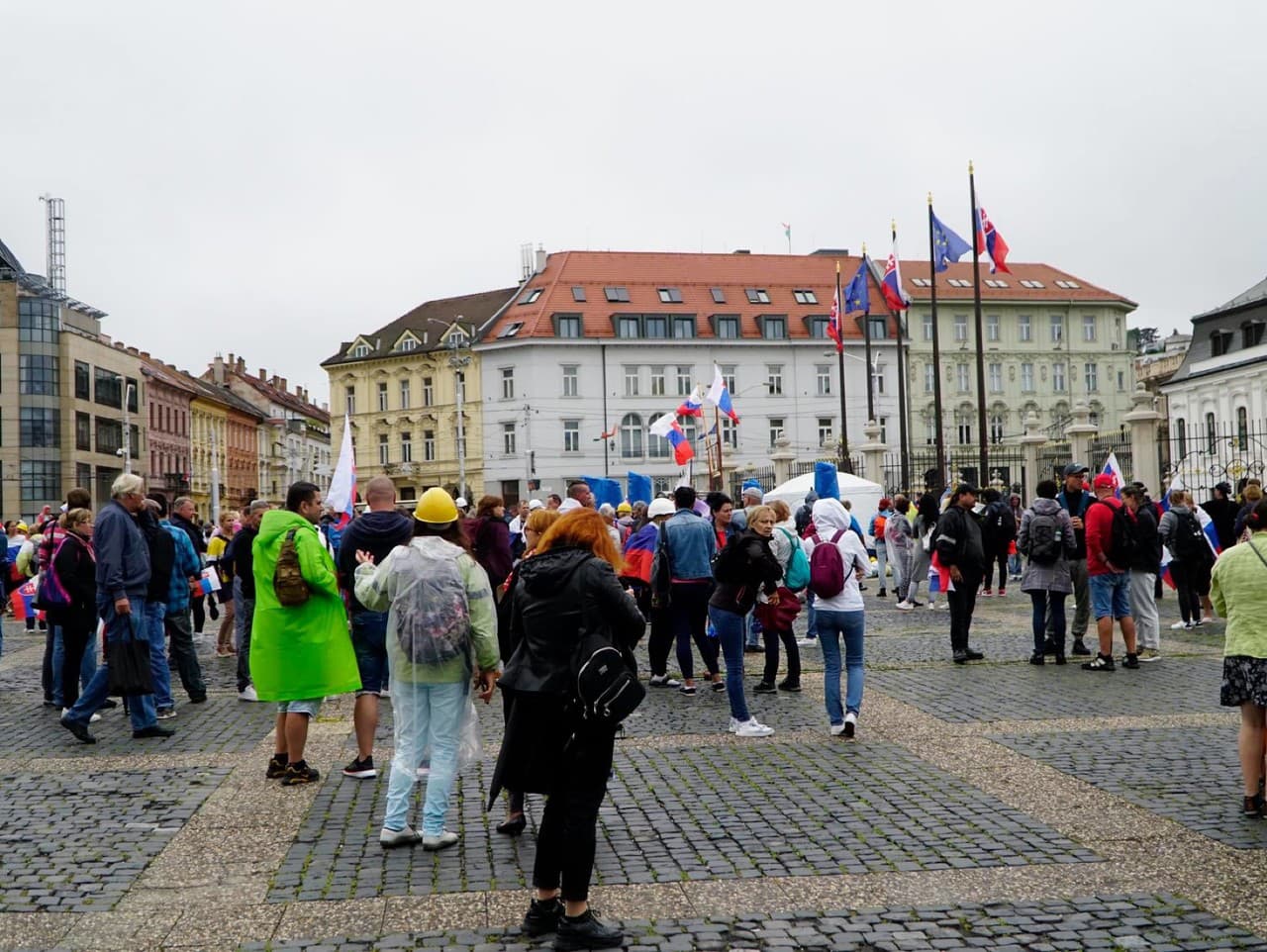 Protesty v Bratislave 