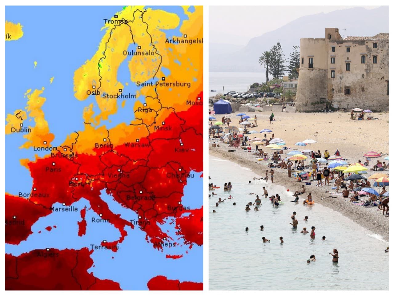 Horúčavy v Európe sa ešte vystupňujú