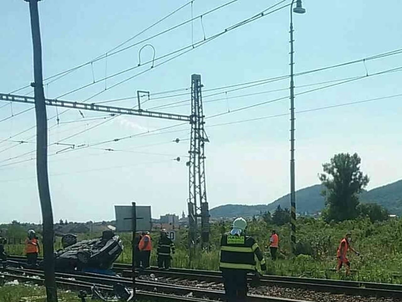 Nehoda vlaku v Slovenskom Novom Meste