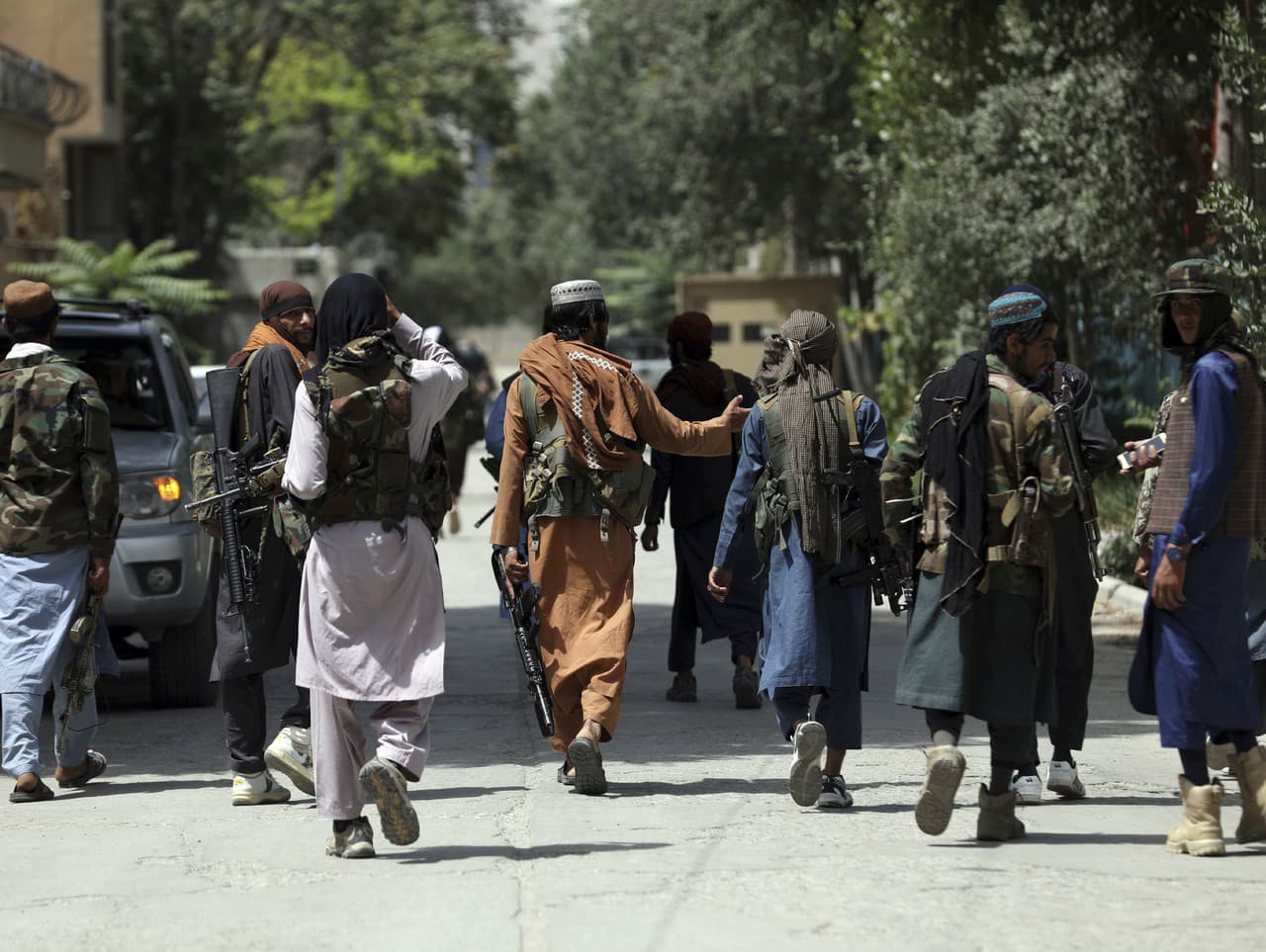 Bojovníci Talibanu v Afganistane