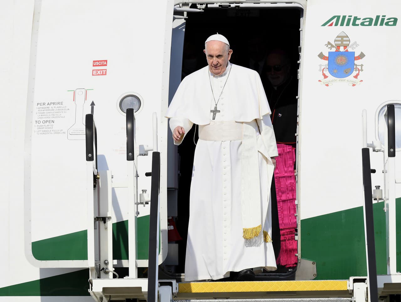 Pápež František prišiel na Slovensko