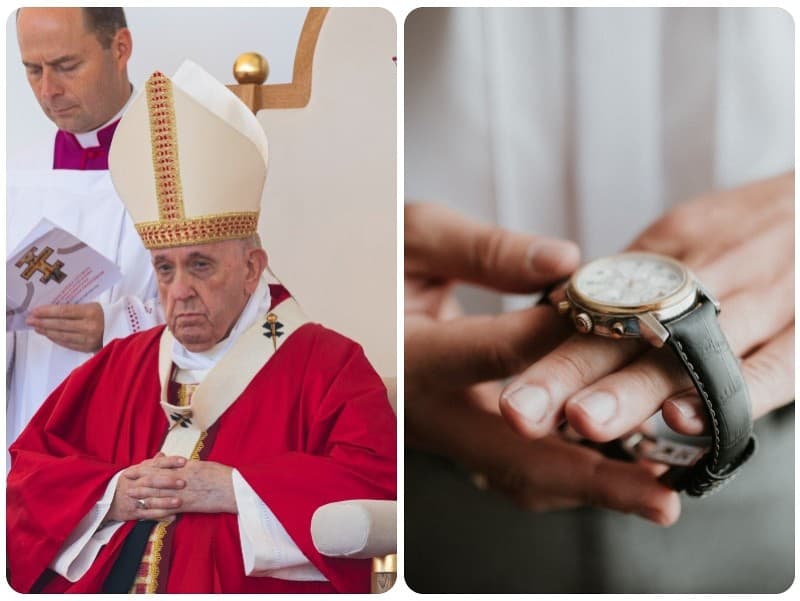 Pozrite sa na to, aké hodinky nosí Svätý Otec.