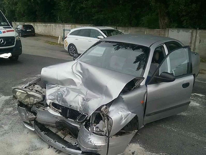 Dopravná nehoda v Trstíne
