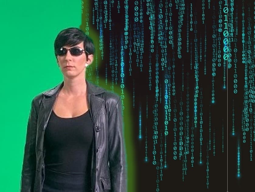 Adamová sa rozhodla kampaň poňať v štýle známeho filmu Matrix.