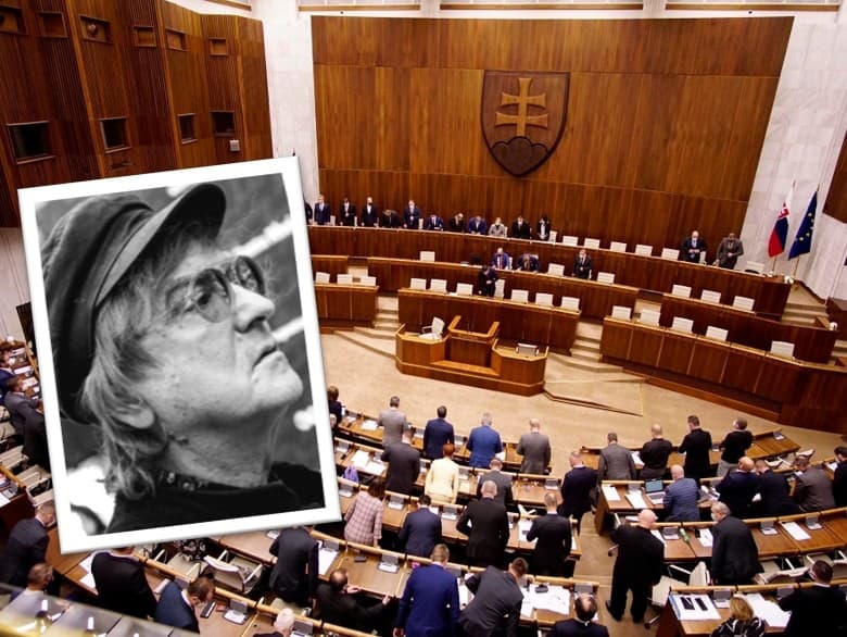 Poslanci si uctili pamiatku Miroslava Žbirku minútou ticha.