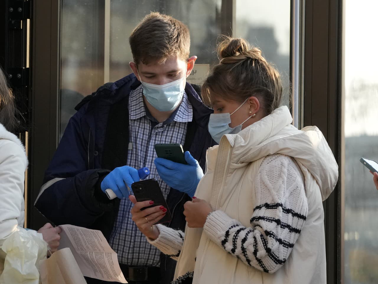 Kontrola očkovania na Ukrajine