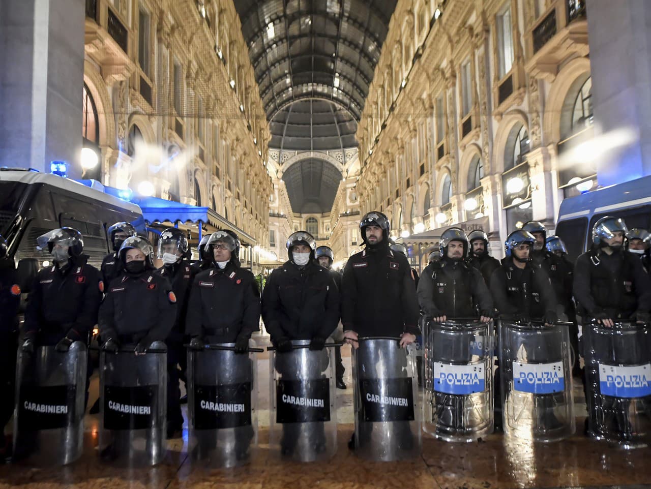 Demonštrácia v Taliansku