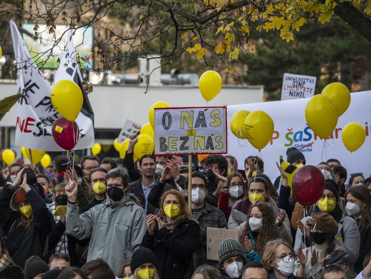 Zodpovedný protest za slobodné univerzity v Bratislave