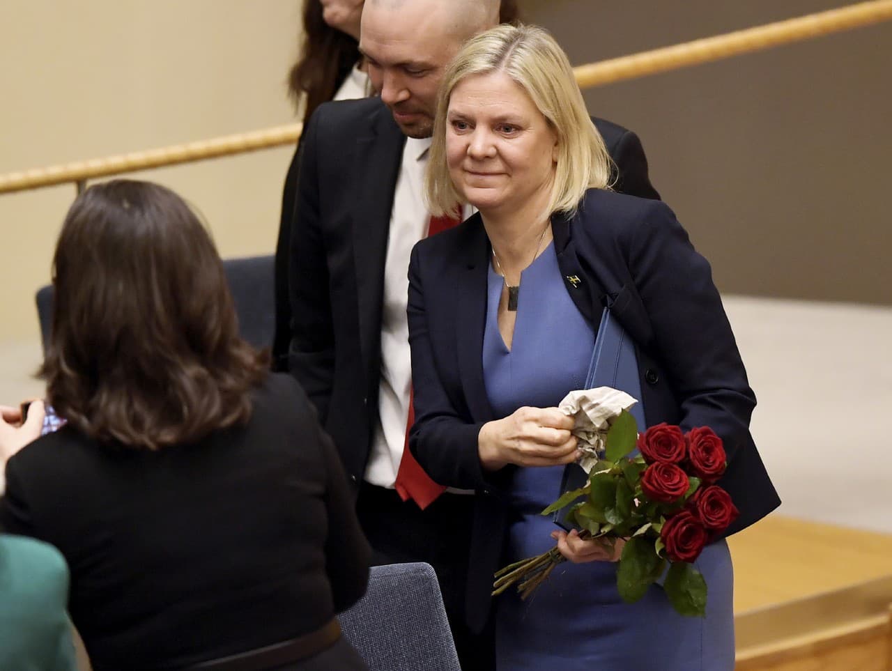 Magdalena Anderssonová je prvou premiérkou