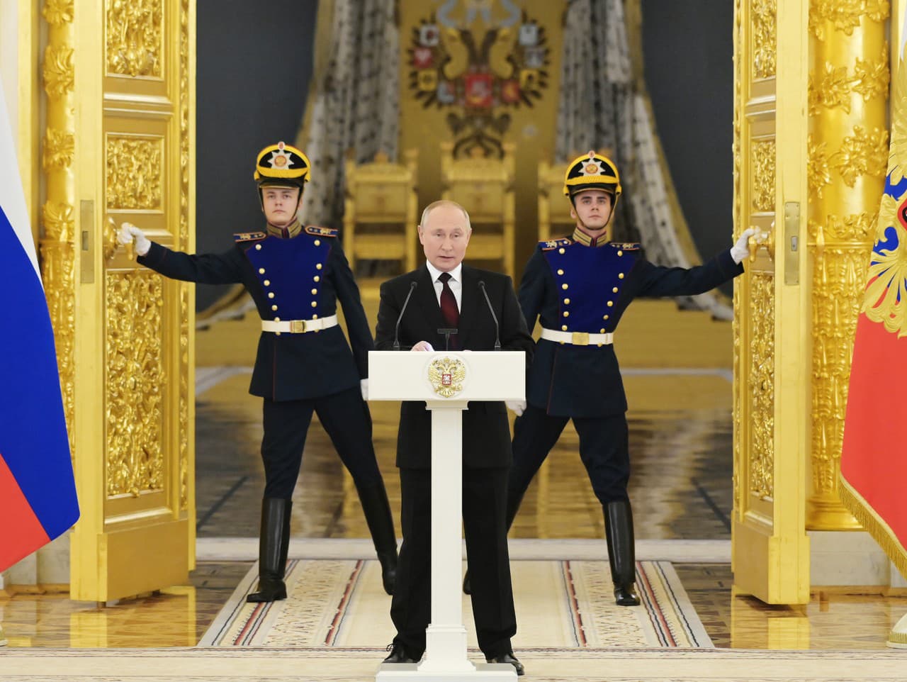 ruský prezident Vladimir Putin 