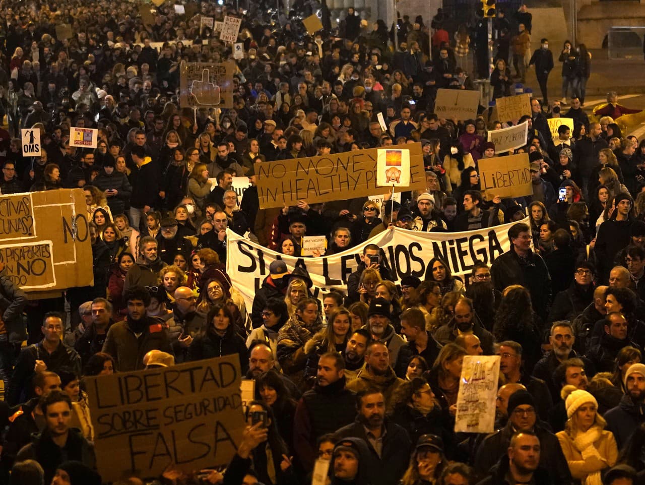 Protesty v Barcelone proti opatreniam 