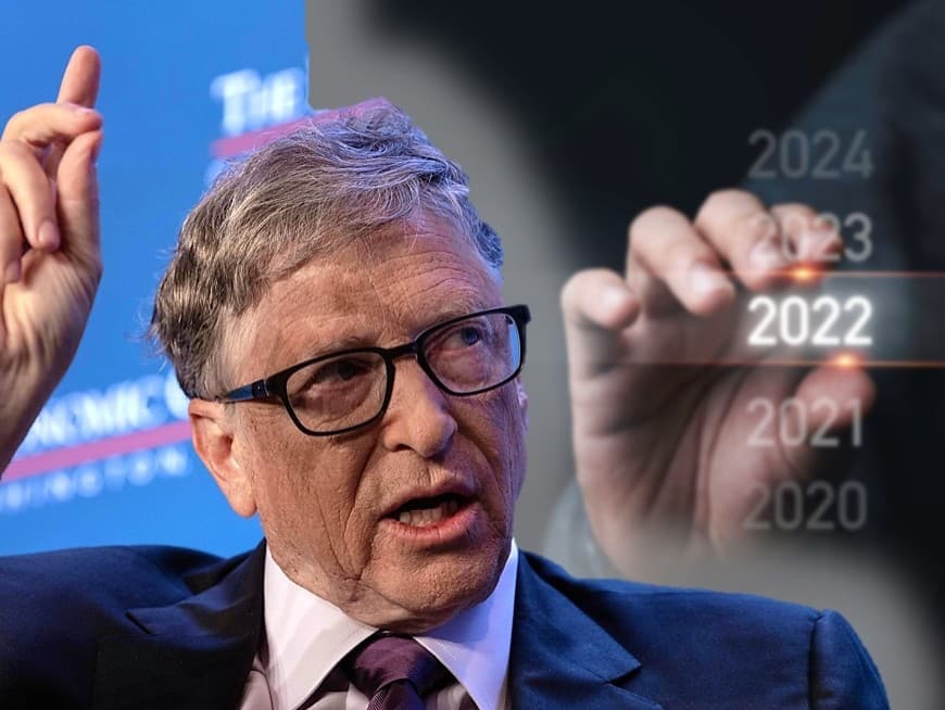 Bill Gates má z roku 2022 obavy, no je tu aj optimizmus