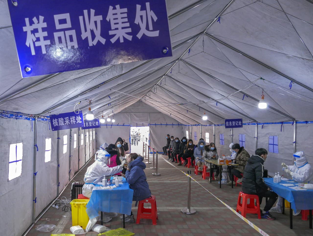 Testovanie na koronavírus v Číne