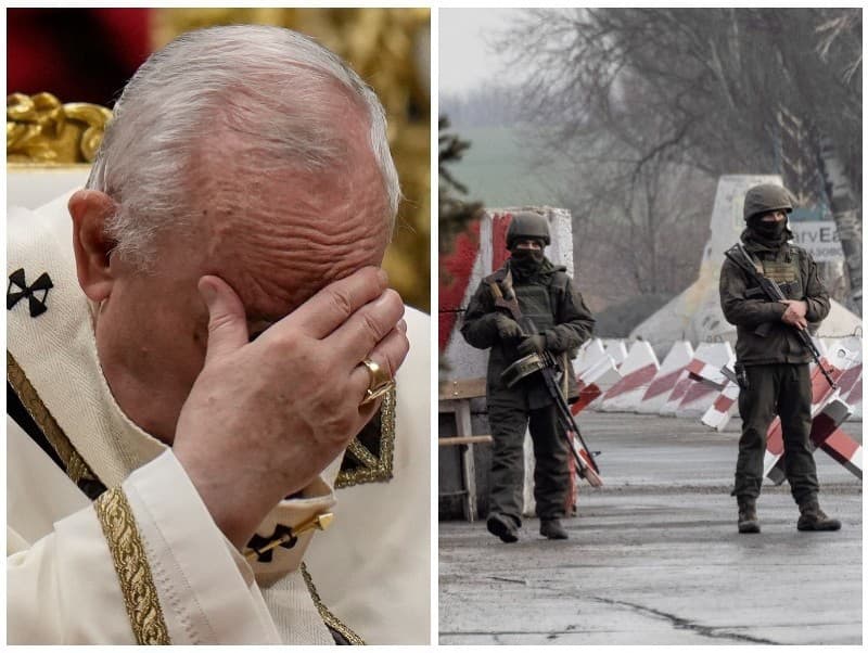 Pápež má obavy z diania pri ukrajinských hraniciach.