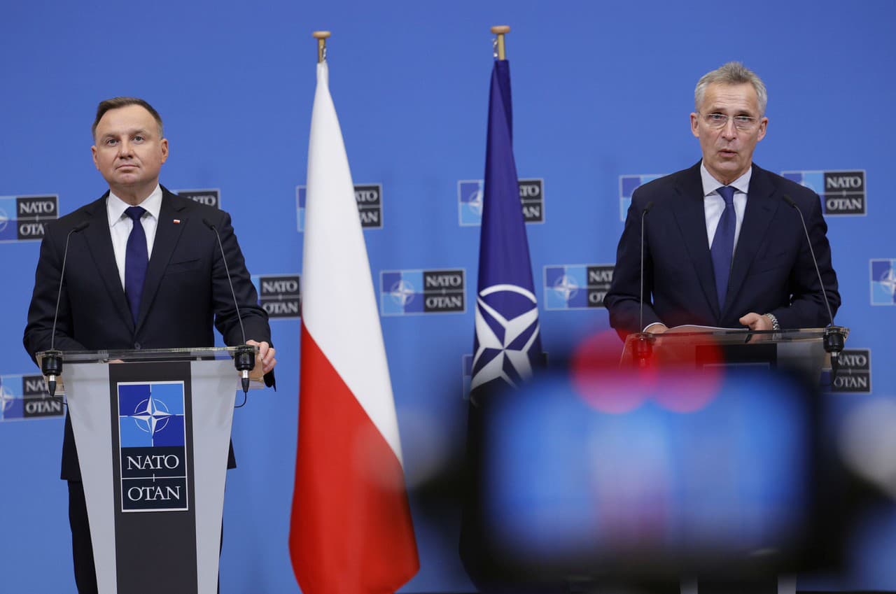 Andrzej Duda a Jens Stoltenberg