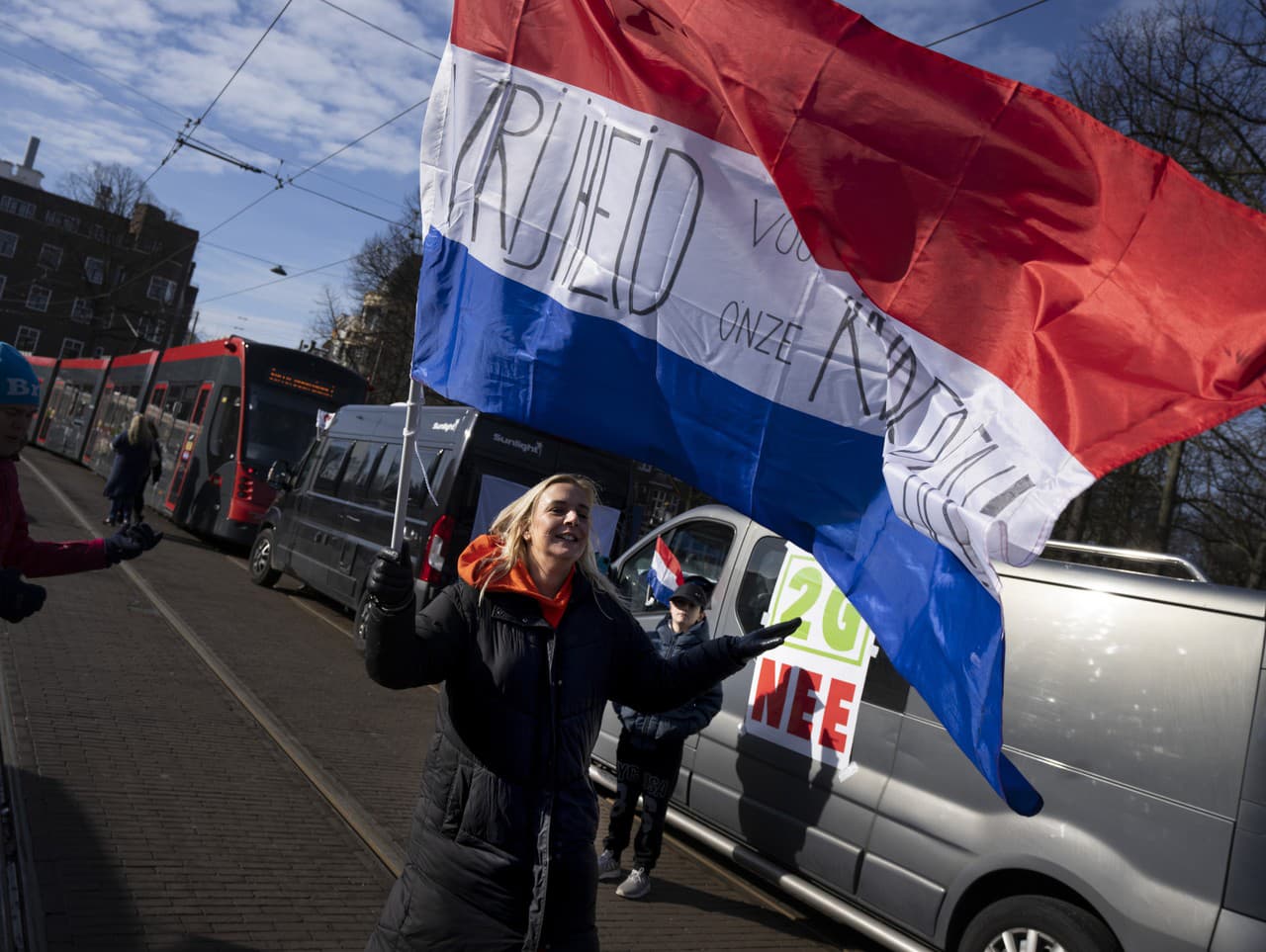 Protesty v Holandsku proti opatreniam
