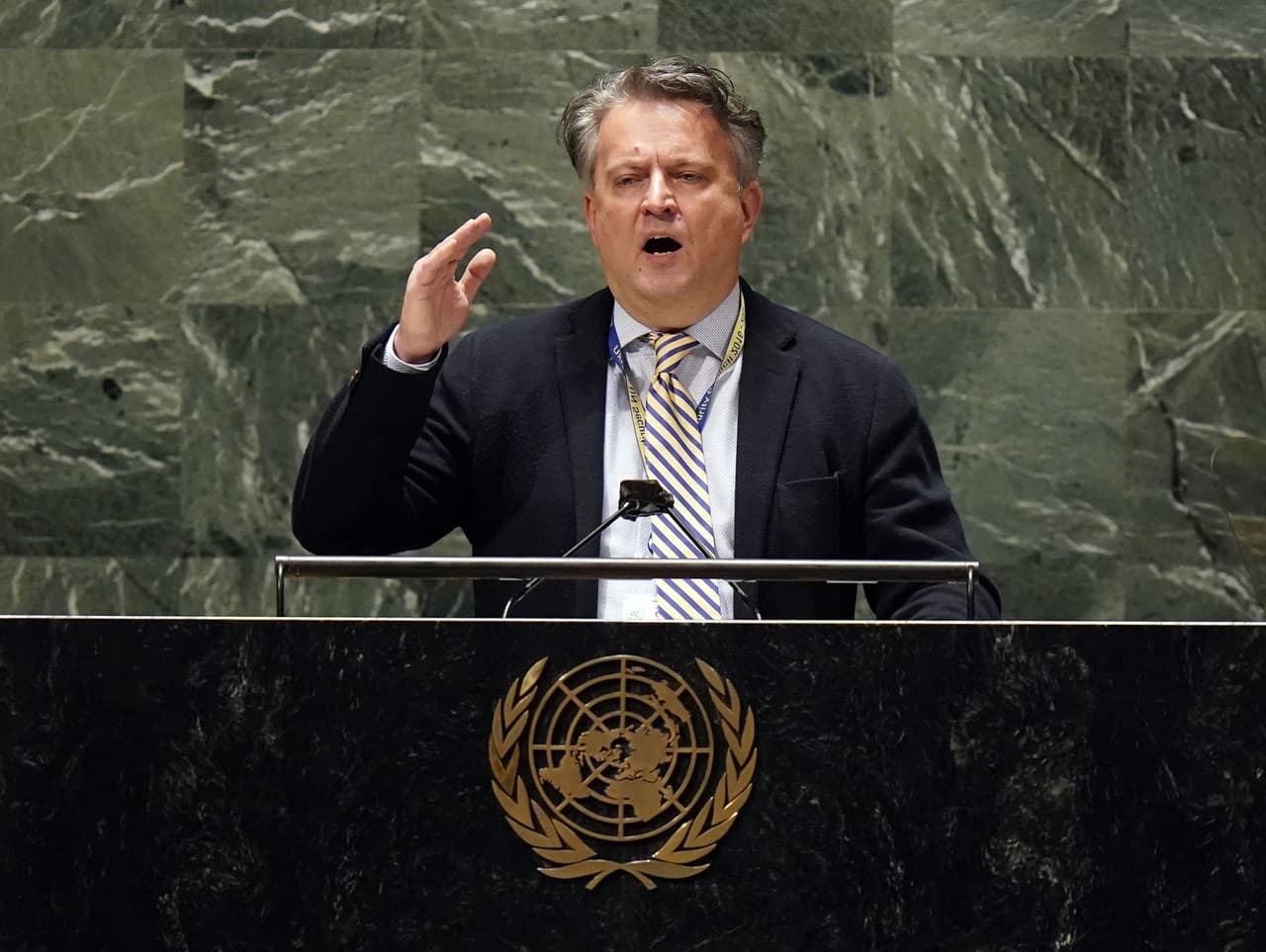 Stály predstaviteľ Ukrajiny pri OSN Serhij Kyslycia