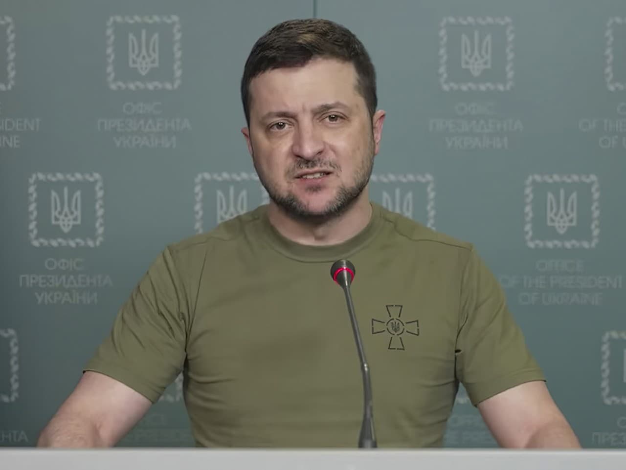 Ukrajinský prezident Volodymyr Zelenskyj