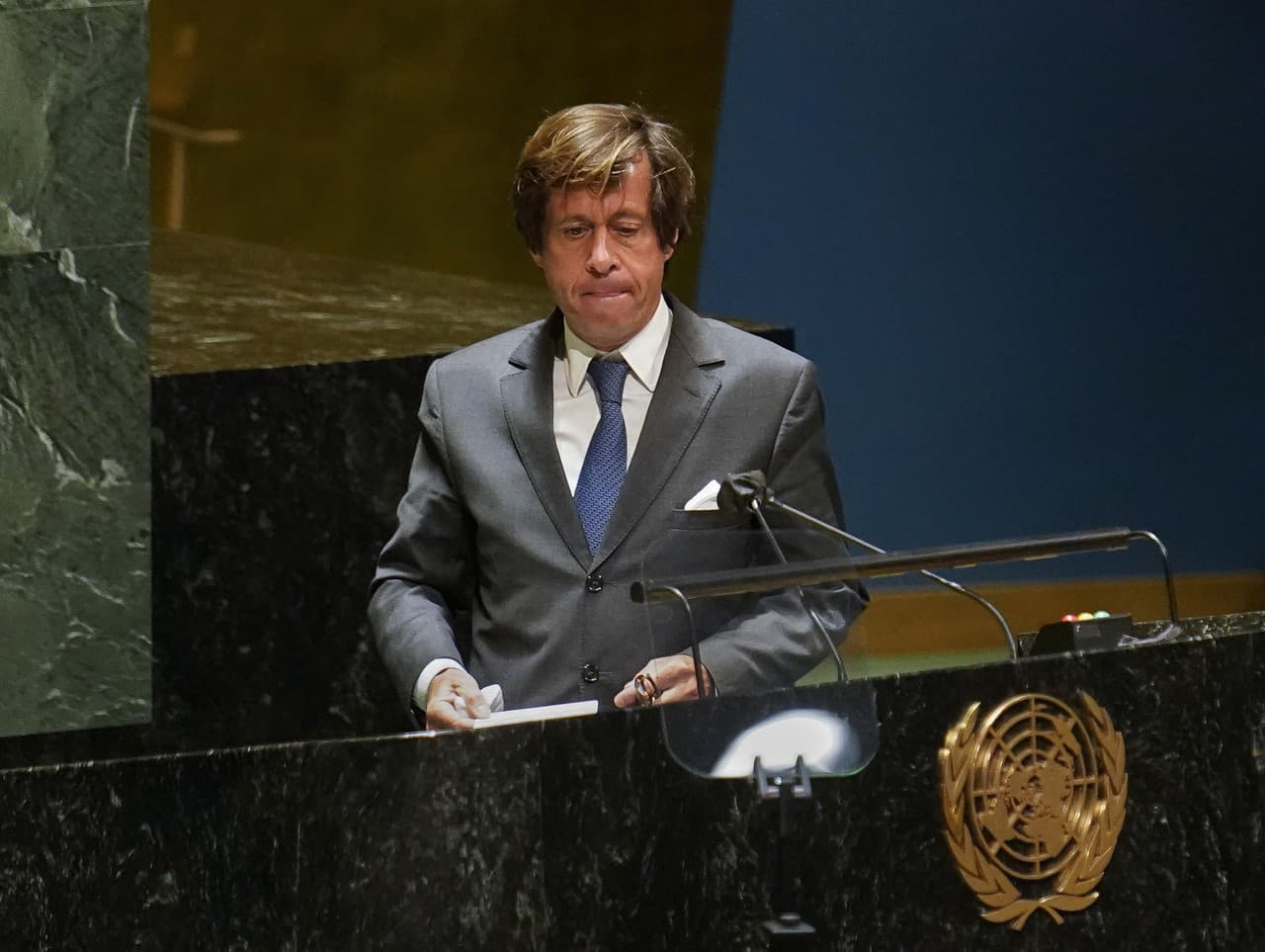 Francúzsky veľvyslanec pri OSN Nicolas de Riviere