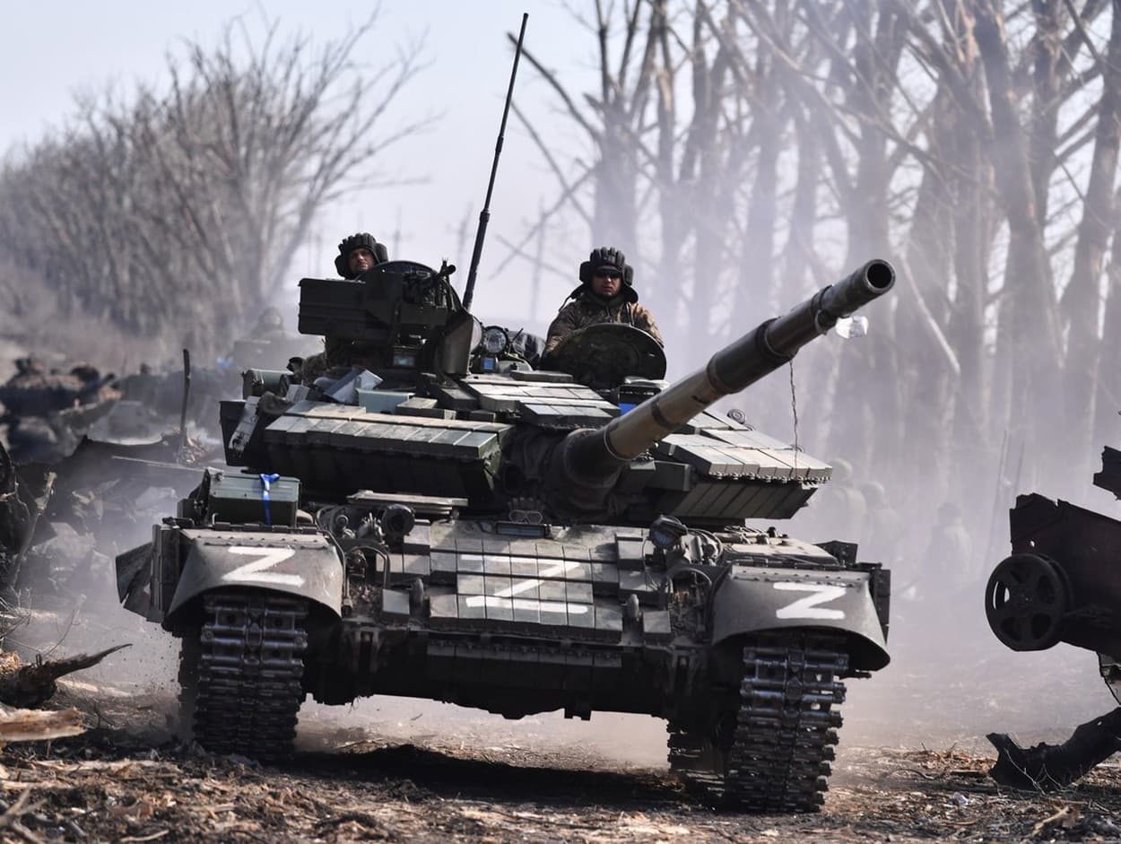 Ruskí vojaci na Ukrajine