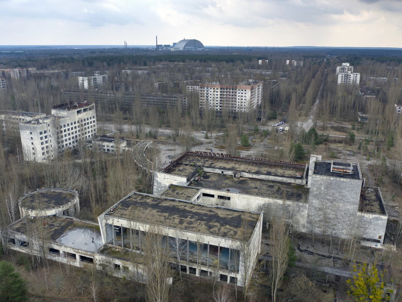 Jadrová elektráreň v ukrajinskom Černobyli