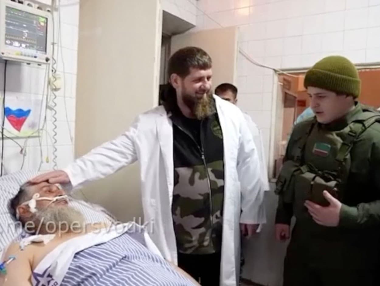 Kadyrov vzal syna na front, aby ju videl na vlastné oči