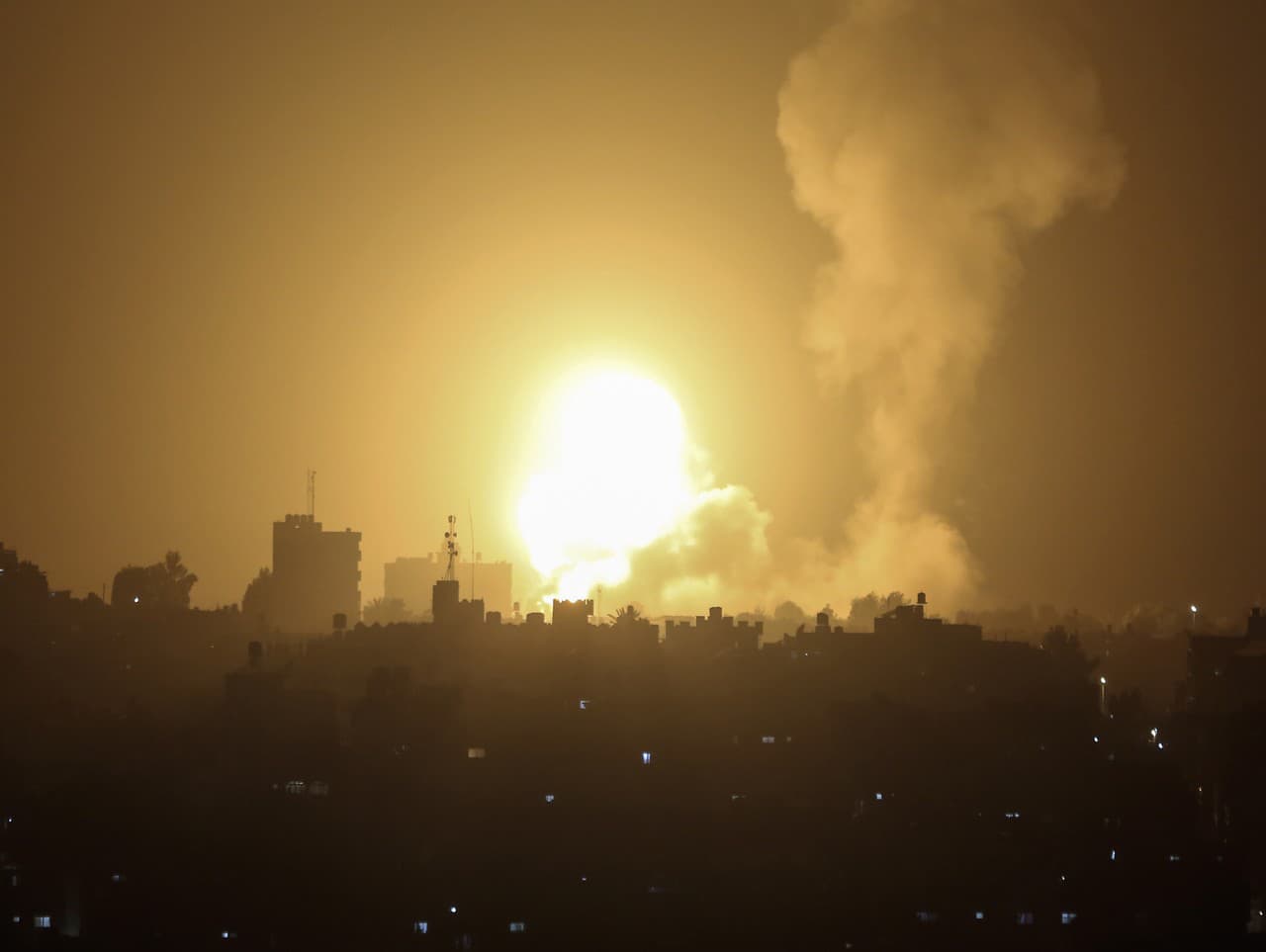 Izrael letecky zaútočil na pásmo Gazy