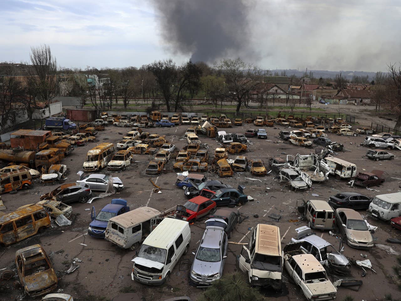 Vojnou zničená Ukrajina