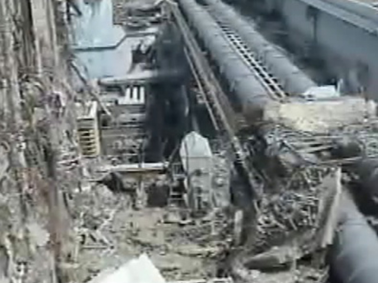 Zničená elektráreň Fukušima 1