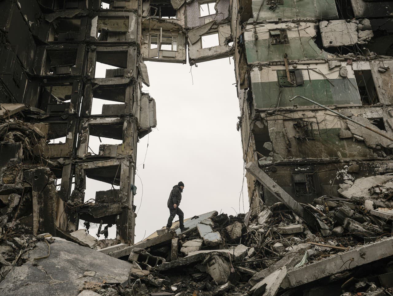 Vojnou zničená Ukrajina