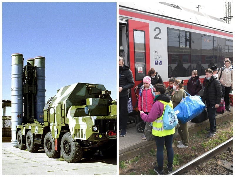 Slováci nepovažujú darovanie S-300 práve za ideálne a myslia si tiež, že pomoc pre ukrajinských utečencov začína byť privysoká.