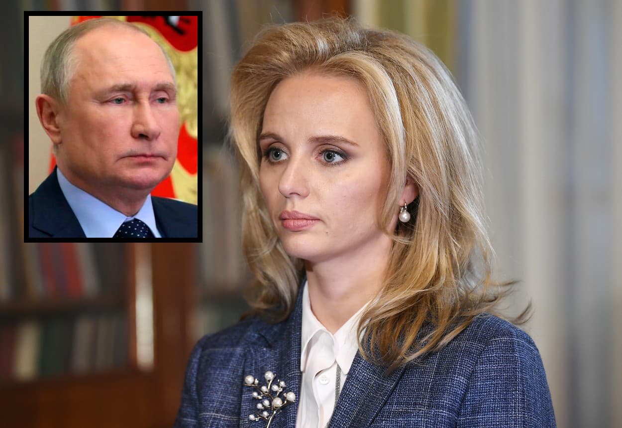 Vladimir Putin a jeho dcéra