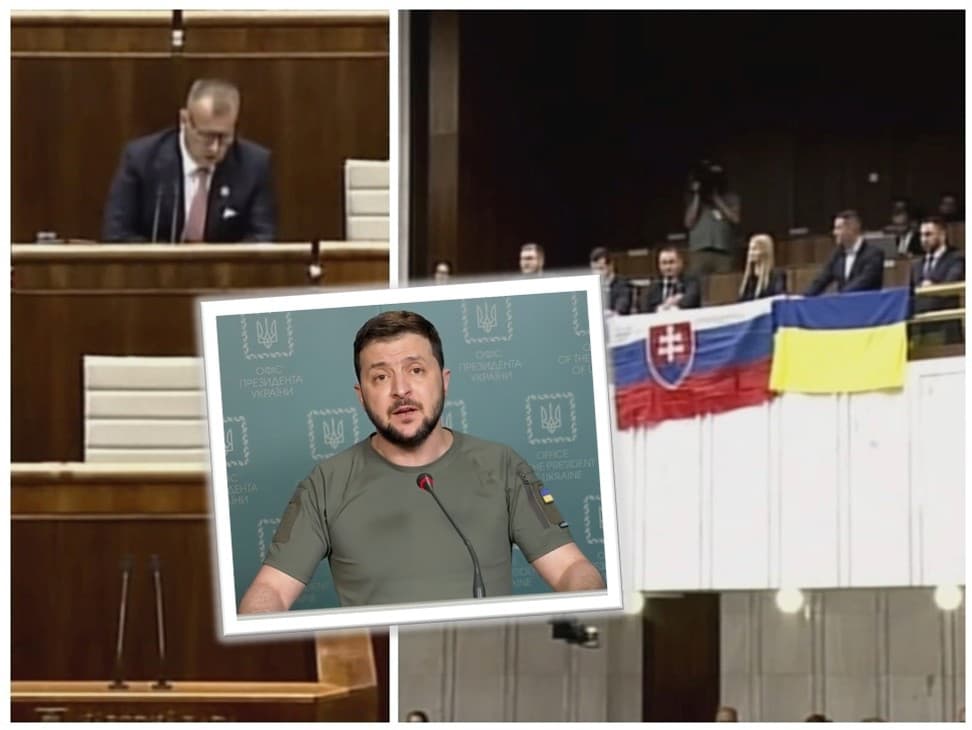 Volodymyr Zelenskyj vystúpi v slovenskom parlamente v utorok o týždeň, keďže to odobrili aj poslanci.