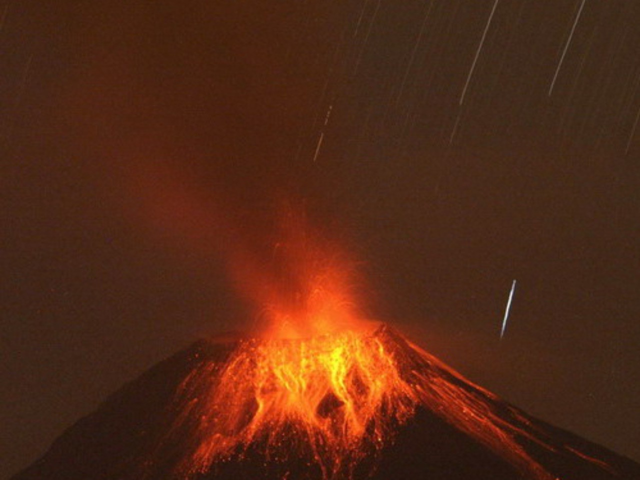 Erupcia sopky Tungurahua