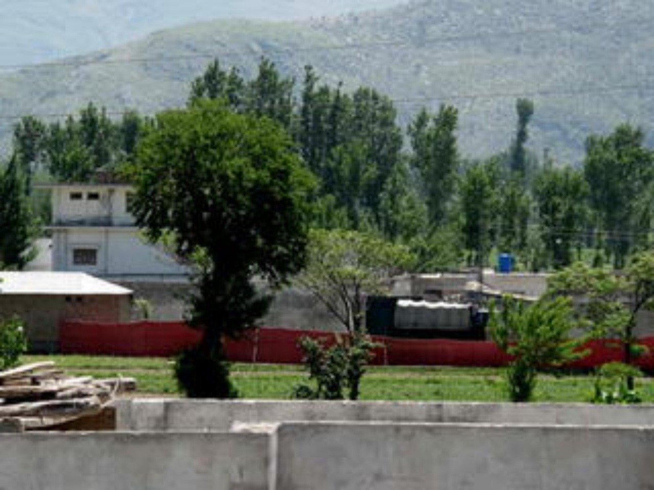 bin Ládinova vila v Abbottábáde