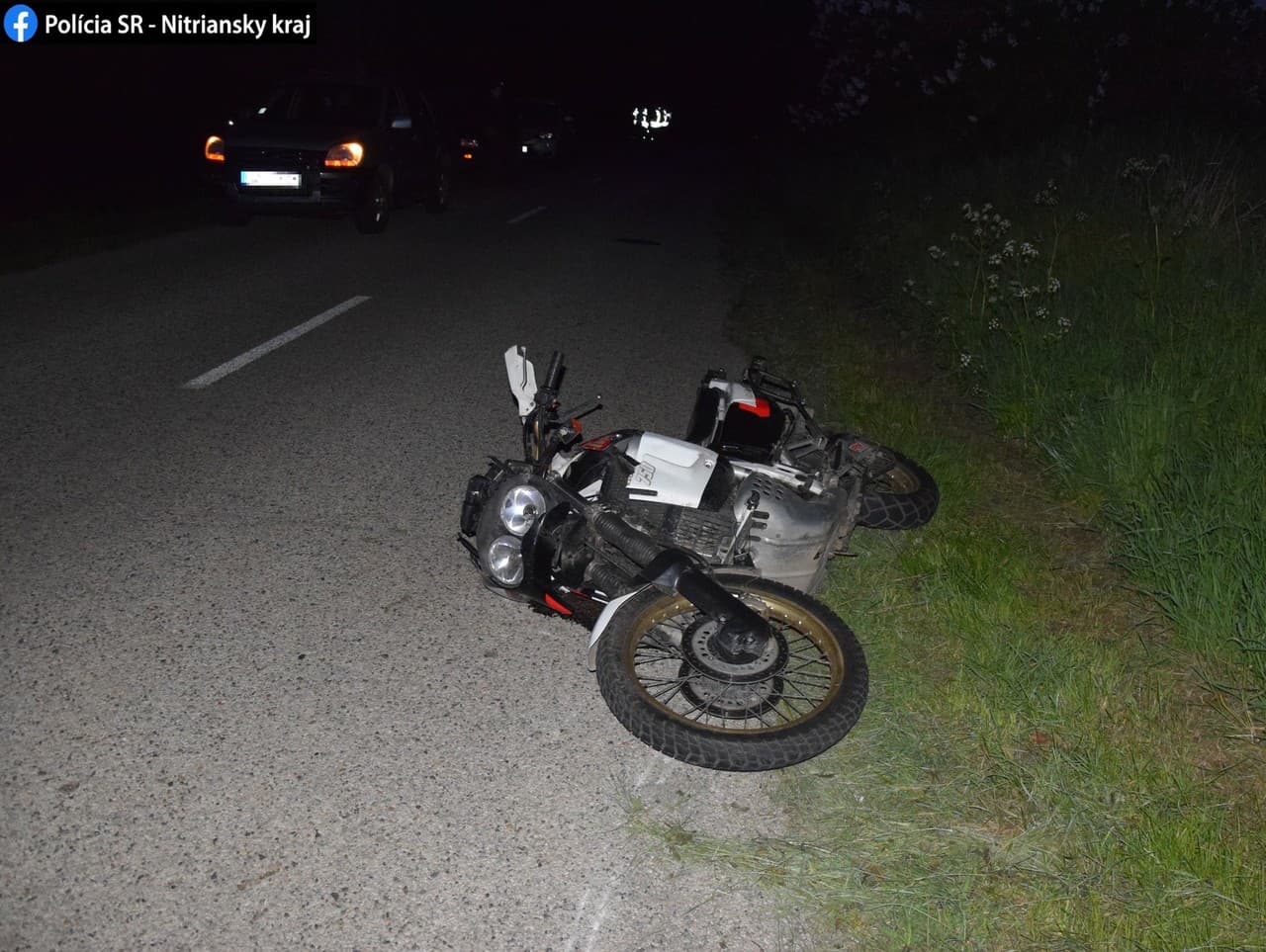 Motocyklista prišiel o život po zrážke so srnou.