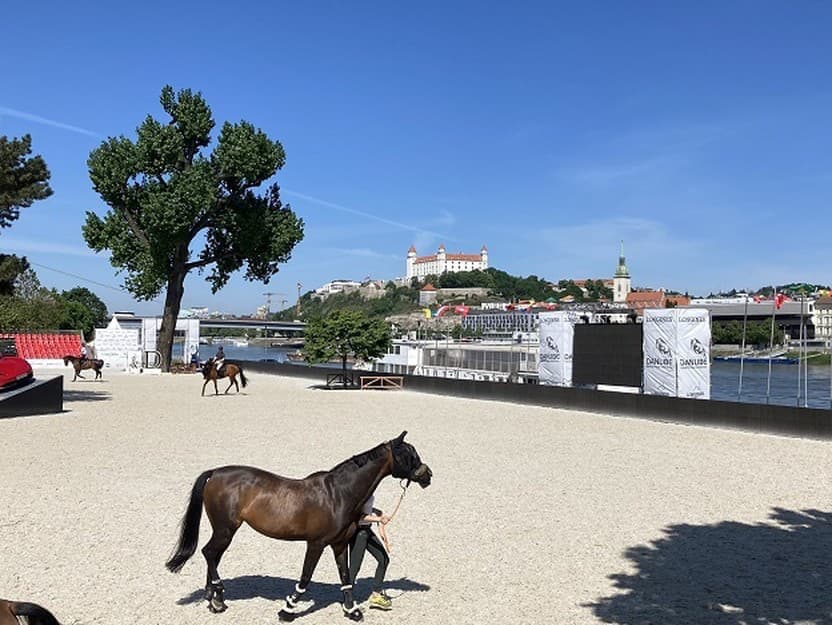 Prípravy na Danube Equestrian Festival Bratislava vrcholia