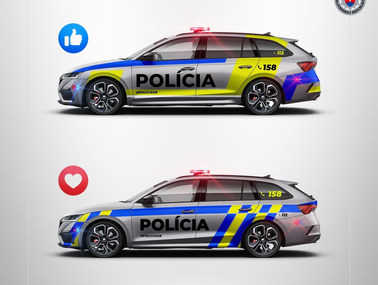 Nové policajné autá
