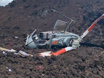 Nehoda vrtuľníku na Havaji.