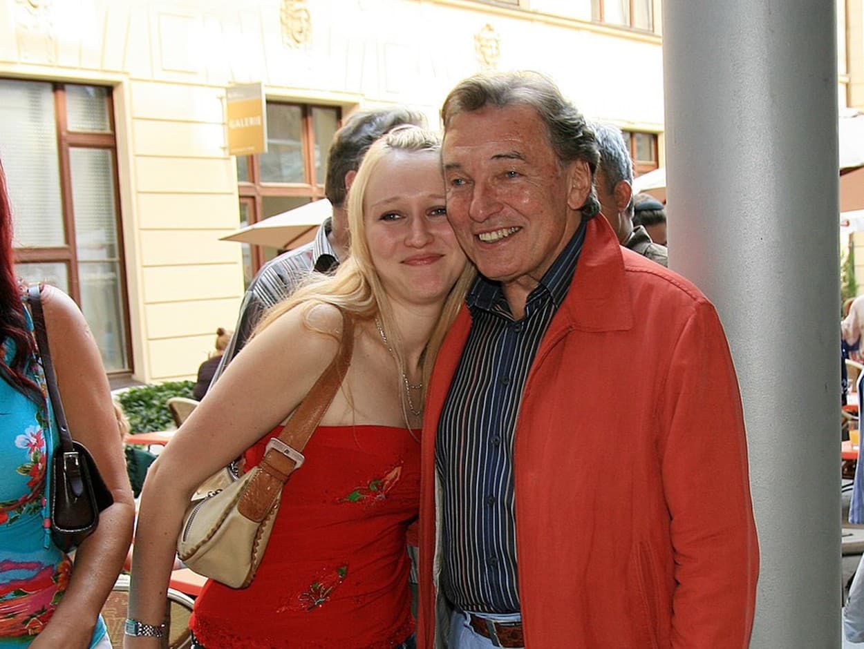 Lucie Gottová so svojím otcom Karlom