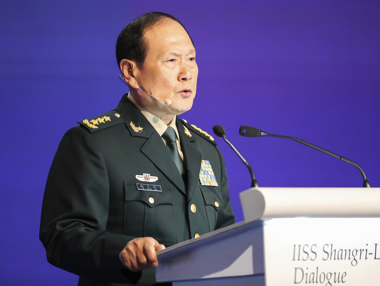 Čínsky minister obrany Wej Feng-che