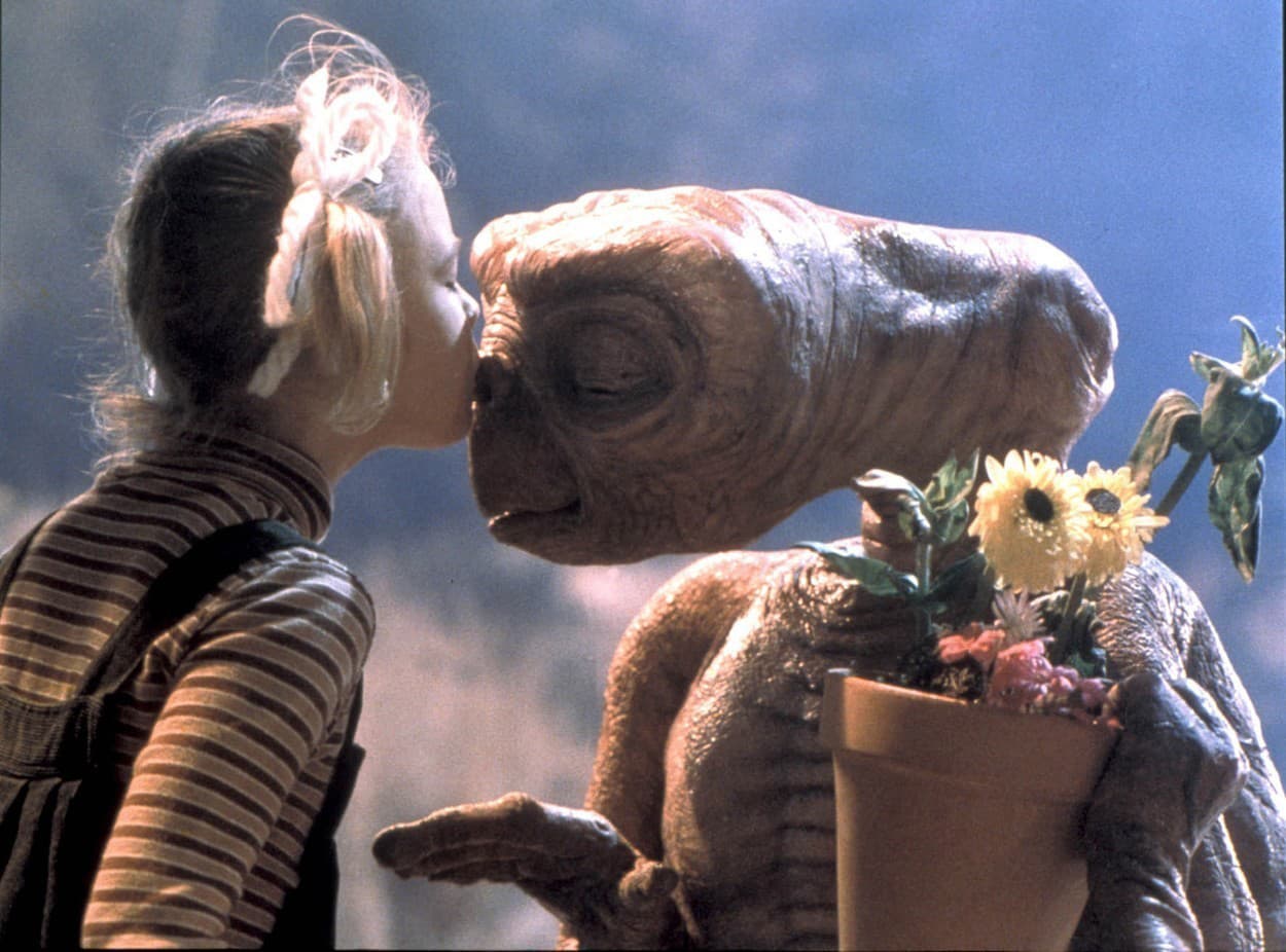 Takto si E.T. pamätáme z filmu