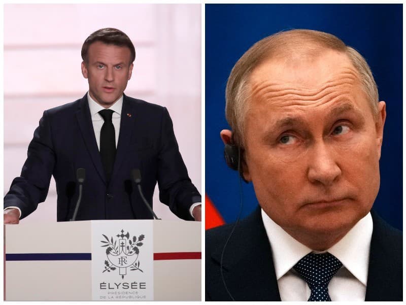 Na svet vyšiel prepis rozhovoru medzi Macronom a Putinom.