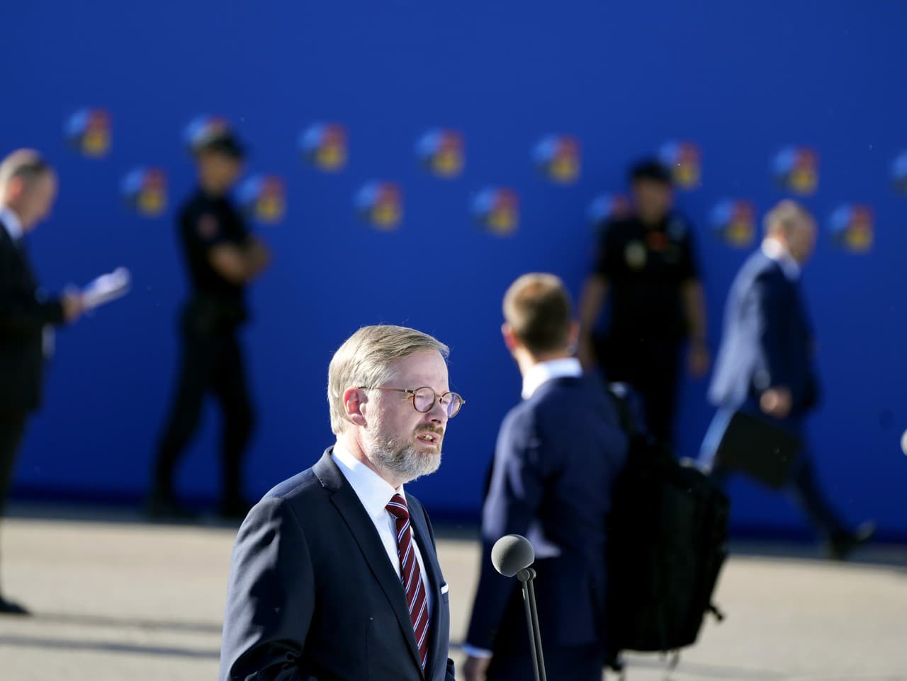 Petr Fiala na summite NATO v Madride
