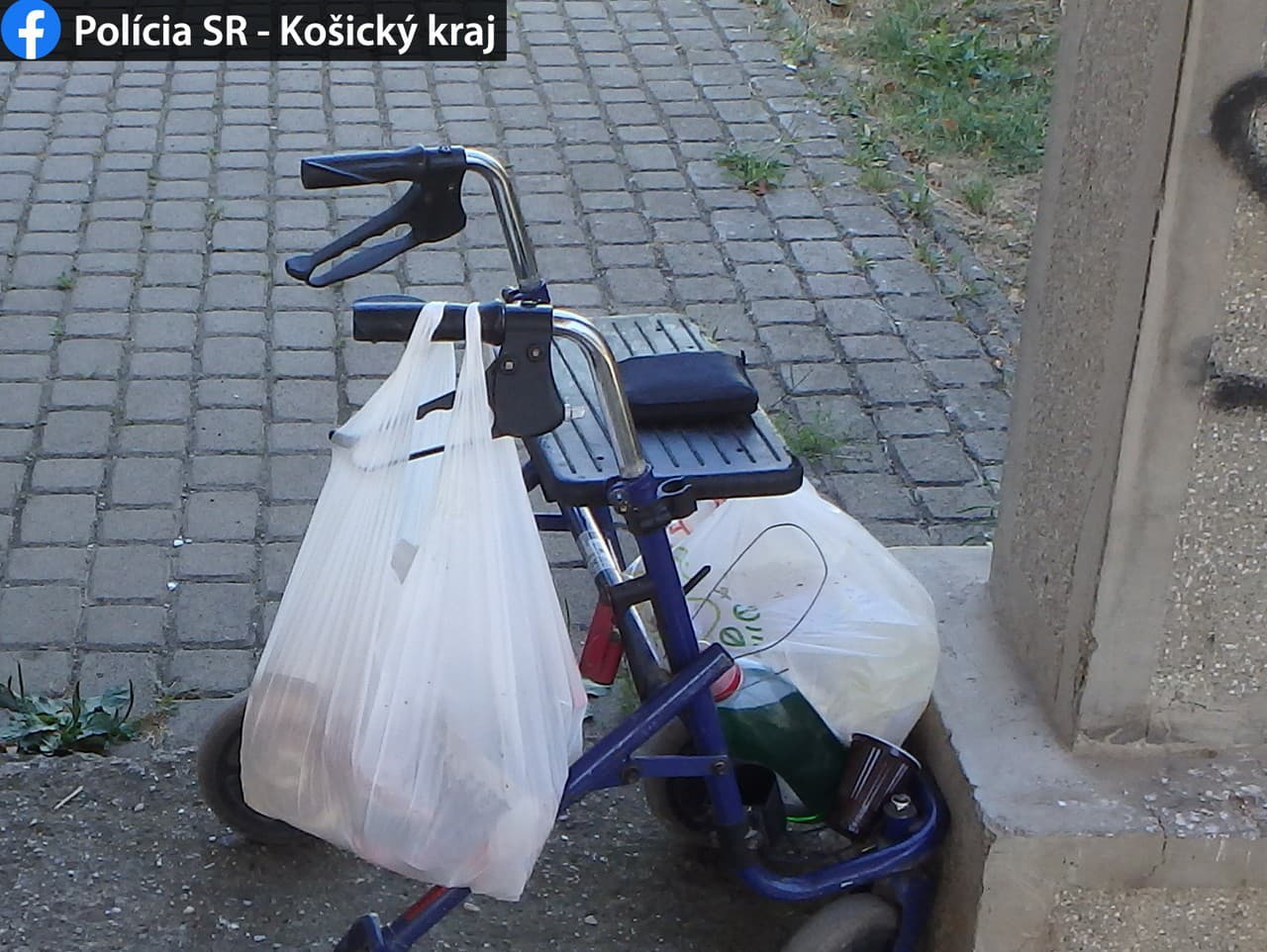 Muž v Turni nad Bodvou okradol 50-ročnú ženu pohybujúcu sa s pomocou takzvanej chodúľky.
