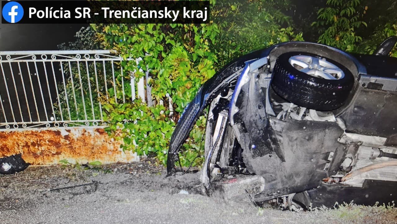 Vodič v Liešťanoch spôsobil pod vplyvom alkoholu dopravnú nehodu